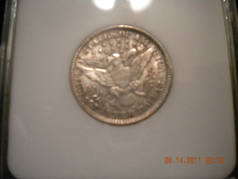 Value-Of-Uncirculated-1908-D-Barber-W/Rotated-Die?