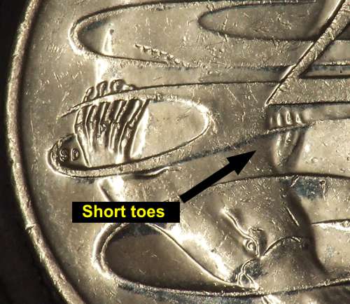 2007-20-Cent-Variety---Short-Toes