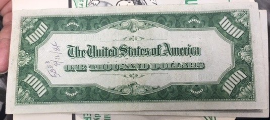 Seeking-Information-On-$1,000-Bill