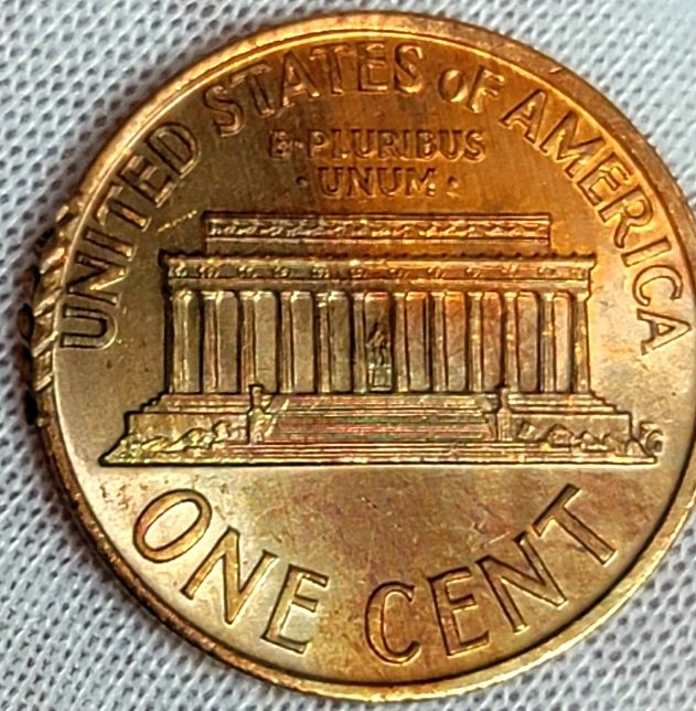 1974-P-One-Cent-Rim-Error?-Crimping?-Direct-From-Unc-Set.