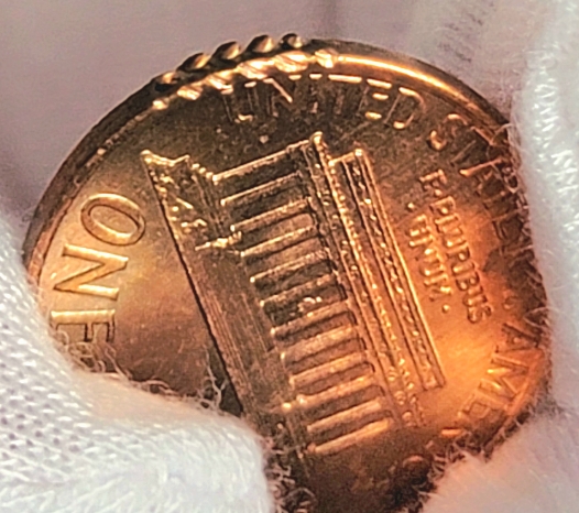 1974-P-One-Cent-Rim-Error?-Crimping?-Direct-From-Unc-Set.