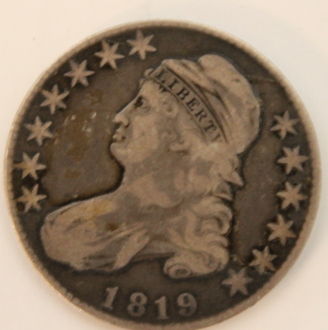 1819,-1855-And-1915-Halves,-Guess-Grade-And-$$