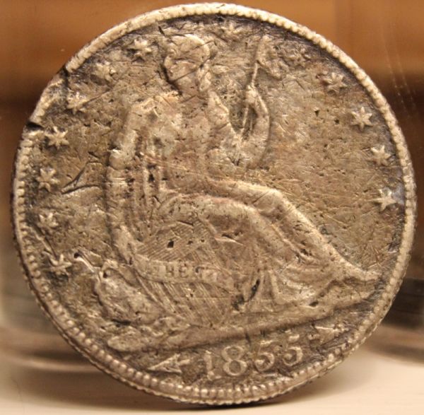 1819,-1855-And-1915-Halves,-Guess-Grade-And-$$