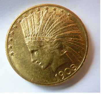 1908-Ten-Dollar-Indian-Head-With-Motto