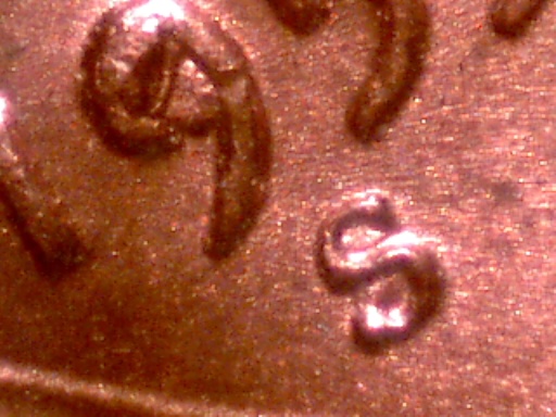 1955-S/S-South-With-Metal-Filled-9.-Nice-Coin