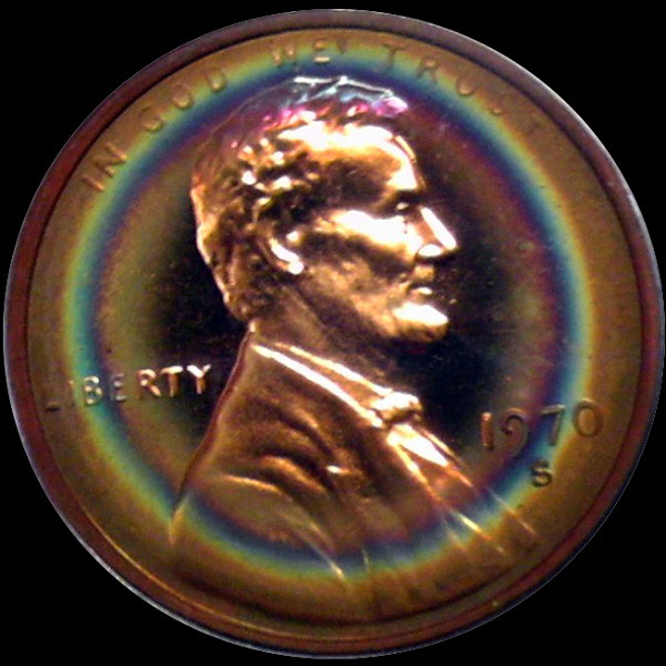 2-1970-S-Toned-Large-Date-LMC's,-How-Do-You-Like-My-Pennies?