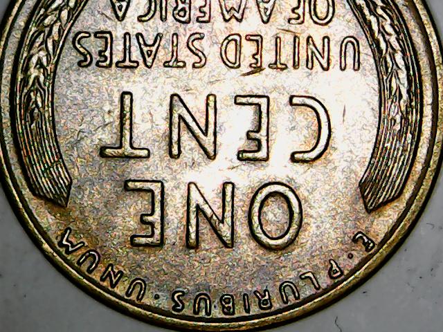 1955-S-LWC-Die-Crack,-Split-Rim-And-Off-Center