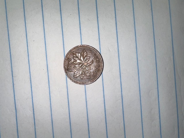 1975-Canadian-Penny---Wrong-Weight-2.71g