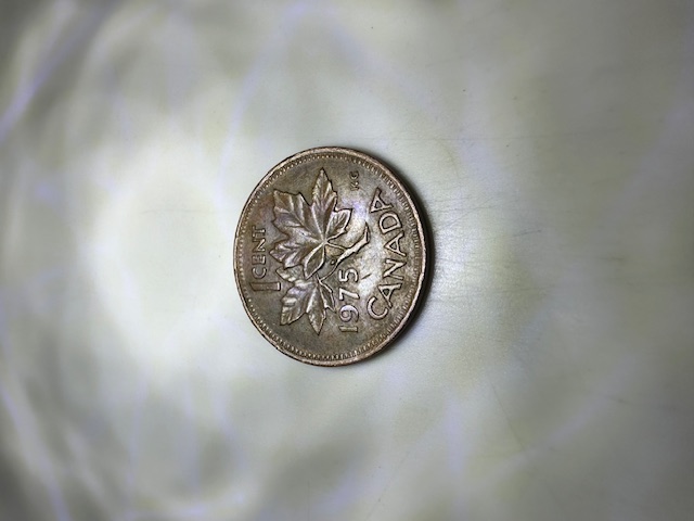 1975-Canadian-Penny---Wrong-Weight-2.71g