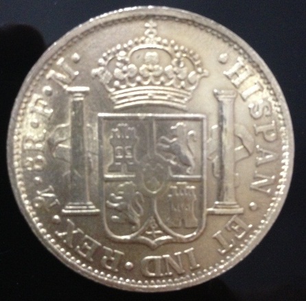 Dei-Gratia-Carolus-IIIi-1801-Hispan-Et-Ind-Rex-8R-Fm