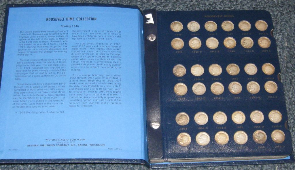 Roosevelt-Dime-Album-Proof-Or-No-Proof