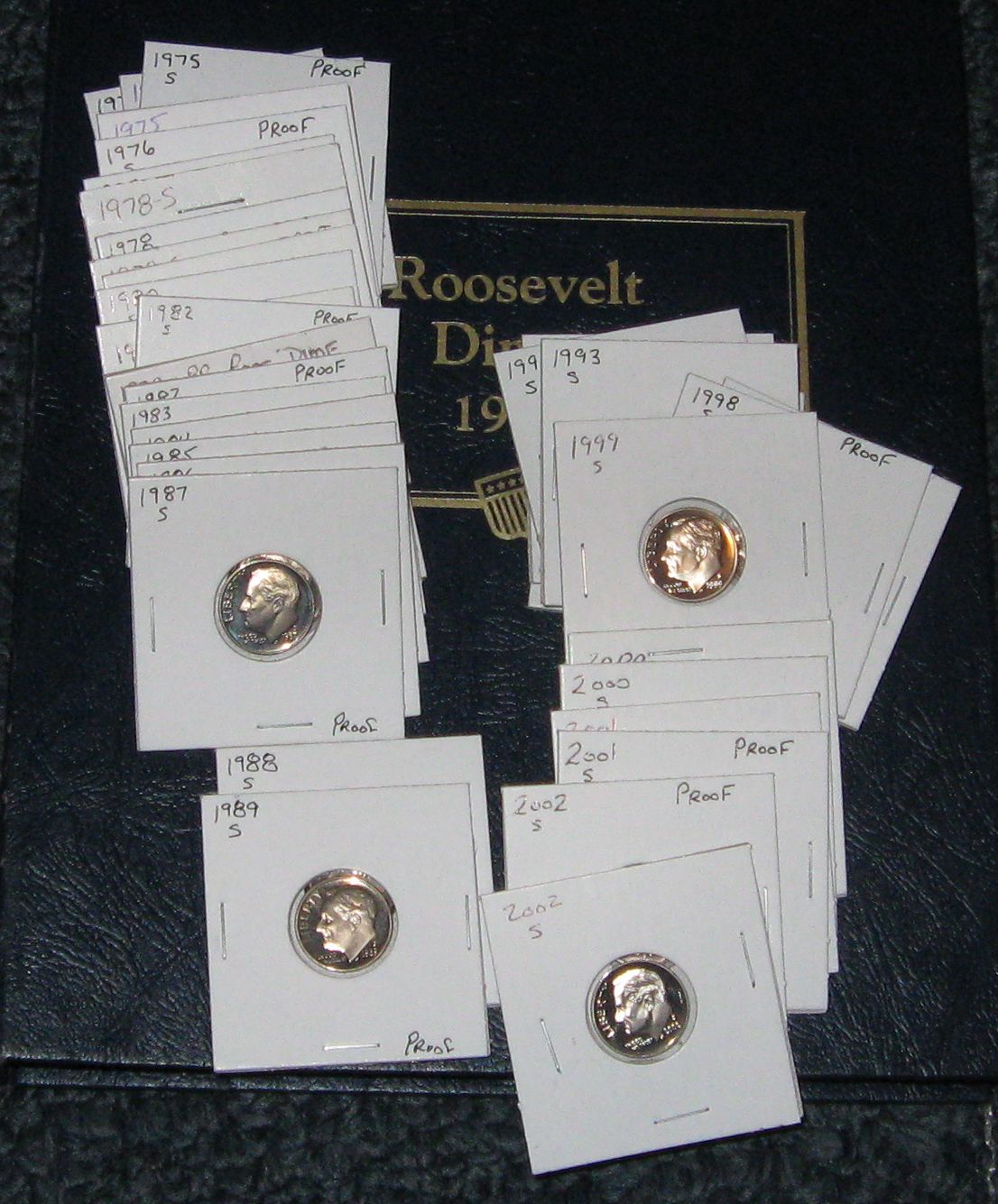Roosevelt-Dime-Album-Proof-Or-No-Proof