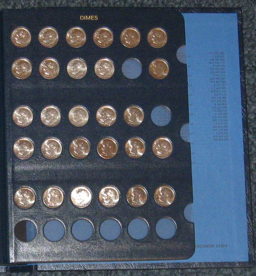 Roosevelt-Dime-Album-Proof-Or-No-Proof