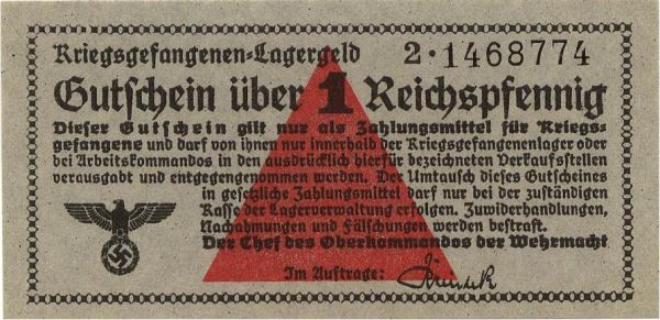 Coupons-Of-German-Pow-Camps-WWII