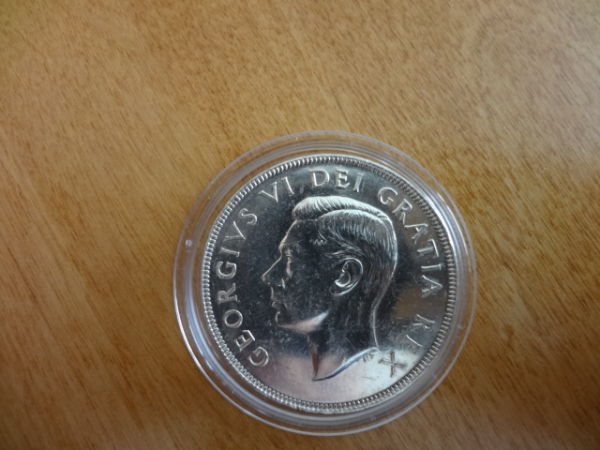 My-First-1952-Canadian-Silver-Dollar,-Thoughts-Please