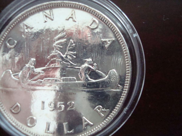 My-First-1952-Canadian-Silver-Dollar,-Thoughts-Please