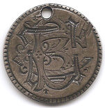 Vote-The-Land-Free-Counterstamp-On-1853-With-Arrows-Seated-Liberty-Quarter