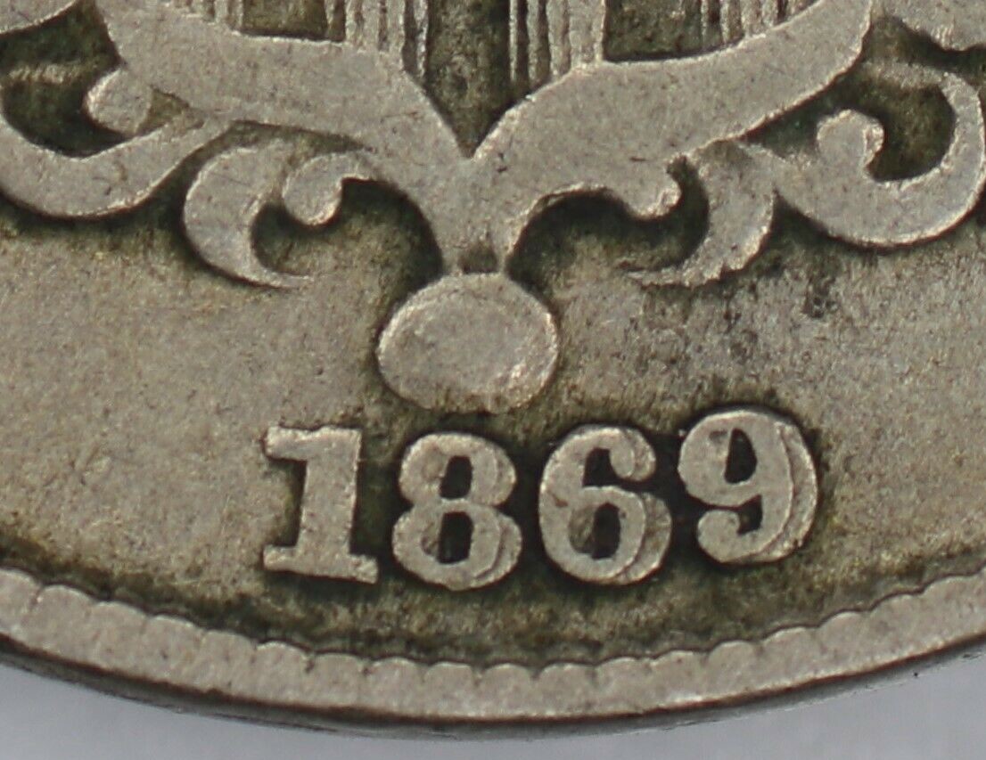 1869-Shield-Nickel-Repunched-Date-Variety?