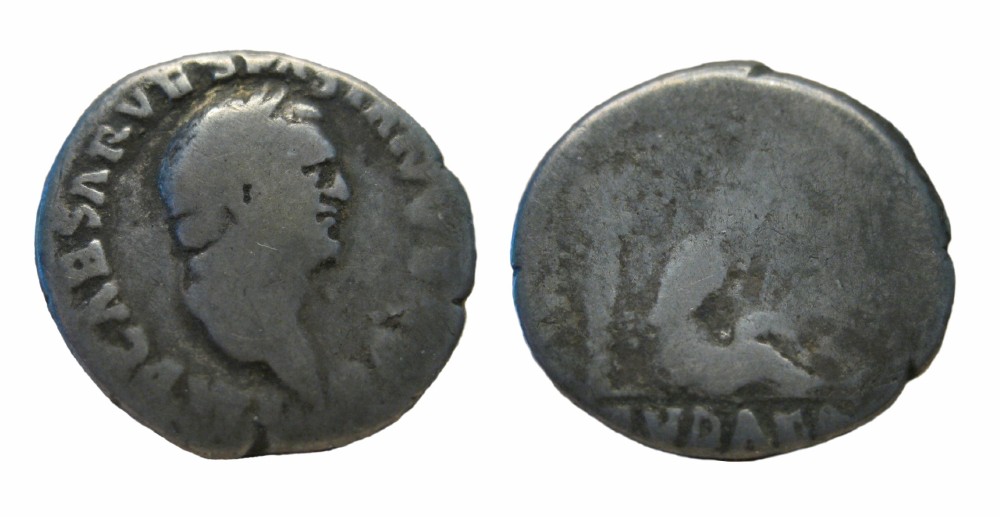Vesparian-Judea-Capta-Denarius.--3.5g--Could-This-Be-Real?