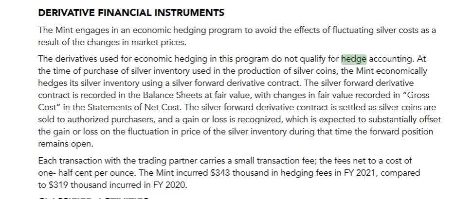 US-Mint-Lost-$111.7-Million-In-2021-Silver-Contracts
