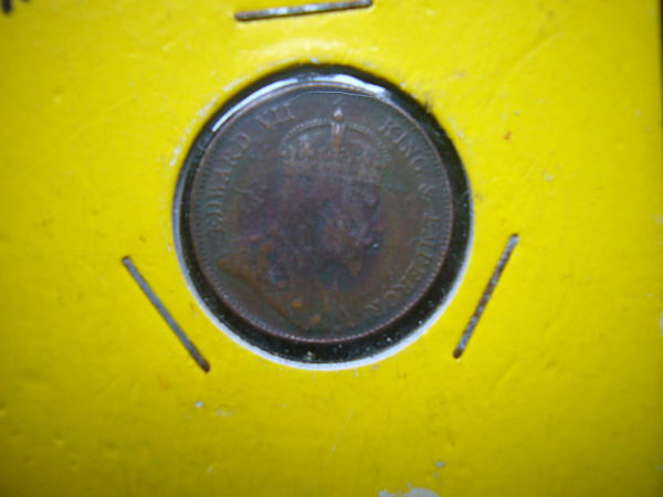Odd-Dated-Coins-1/4-Cents-Straits-Settlement-1916