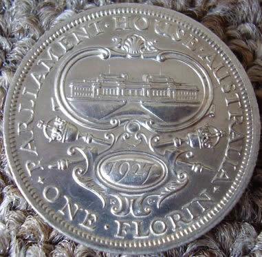 1927-Australia-Parliament-Florin-Proof?