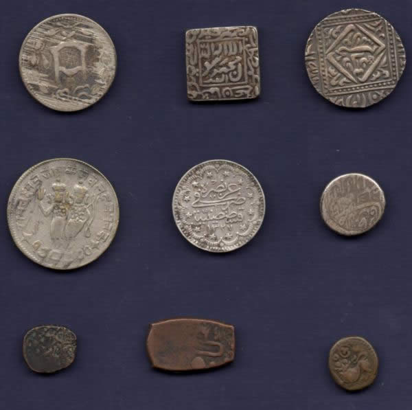 Unknown-Silver-And-Copper-Asian-Coins