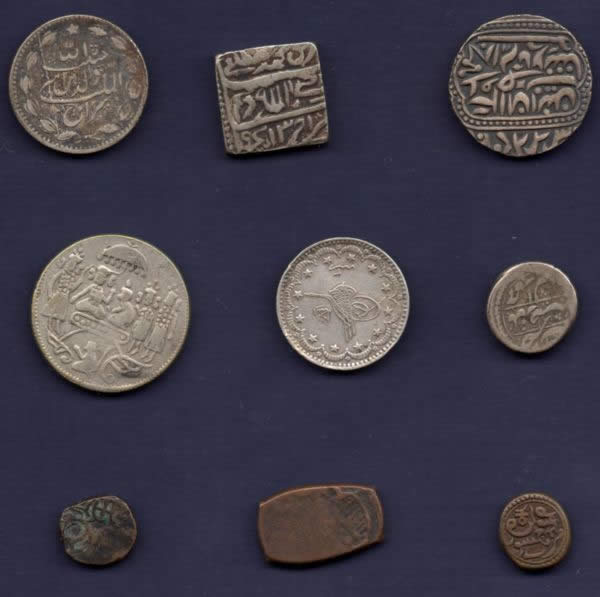 Unknown-Silver-And-Copper-Asian-Coins