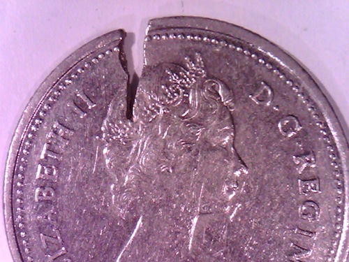 Cracked-Quarter