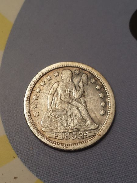 1853-Seated-Liberty-Dime