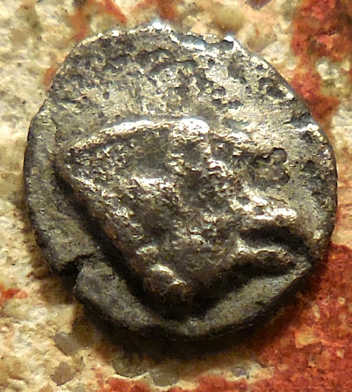 5-MM,-0.09-Grams!-VF-Silver-Cyclades.-Kythnos.-Tetartemorion-C-475-460-BC