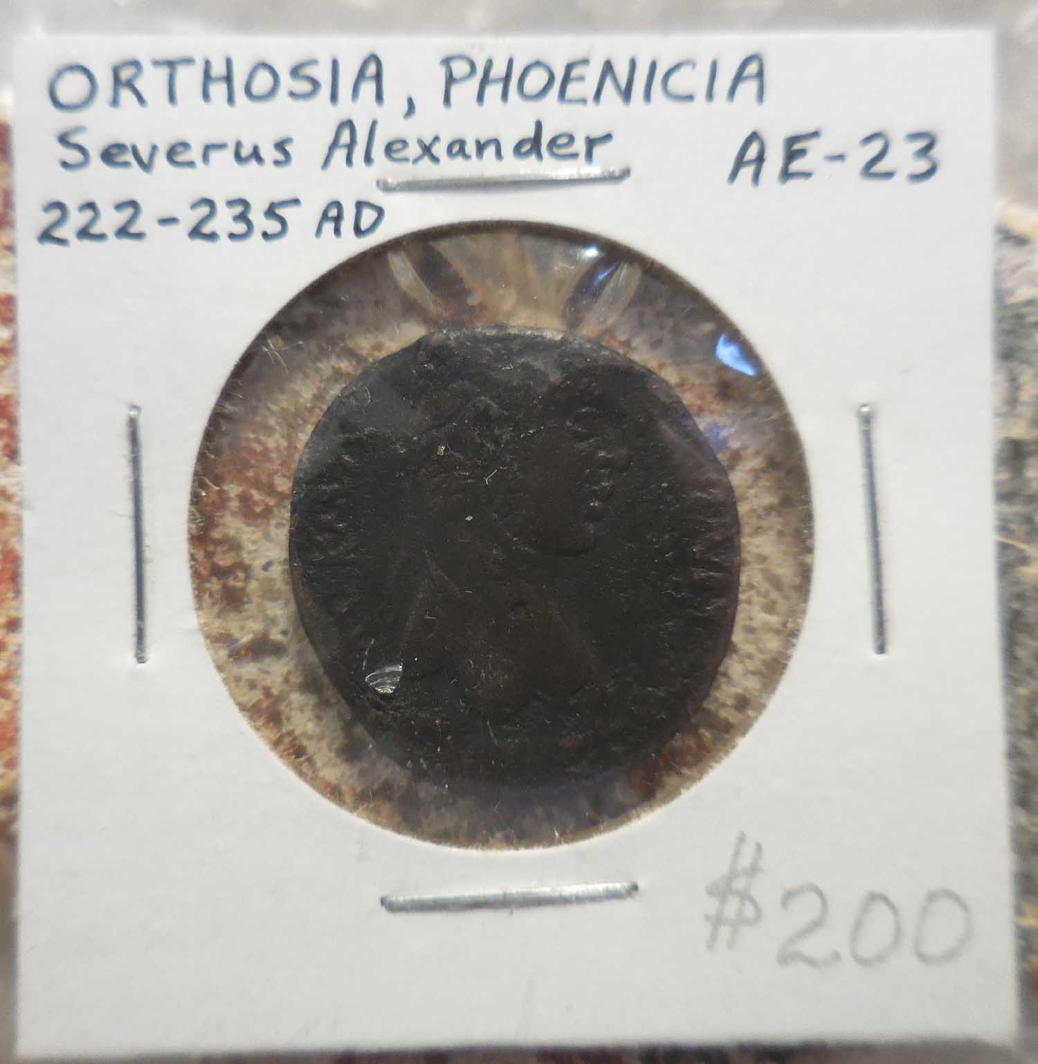 Phoenicia,-Orthosia.-Elagabalus.-221/2-Ad,-View-Of-Two-Stair-Temple!