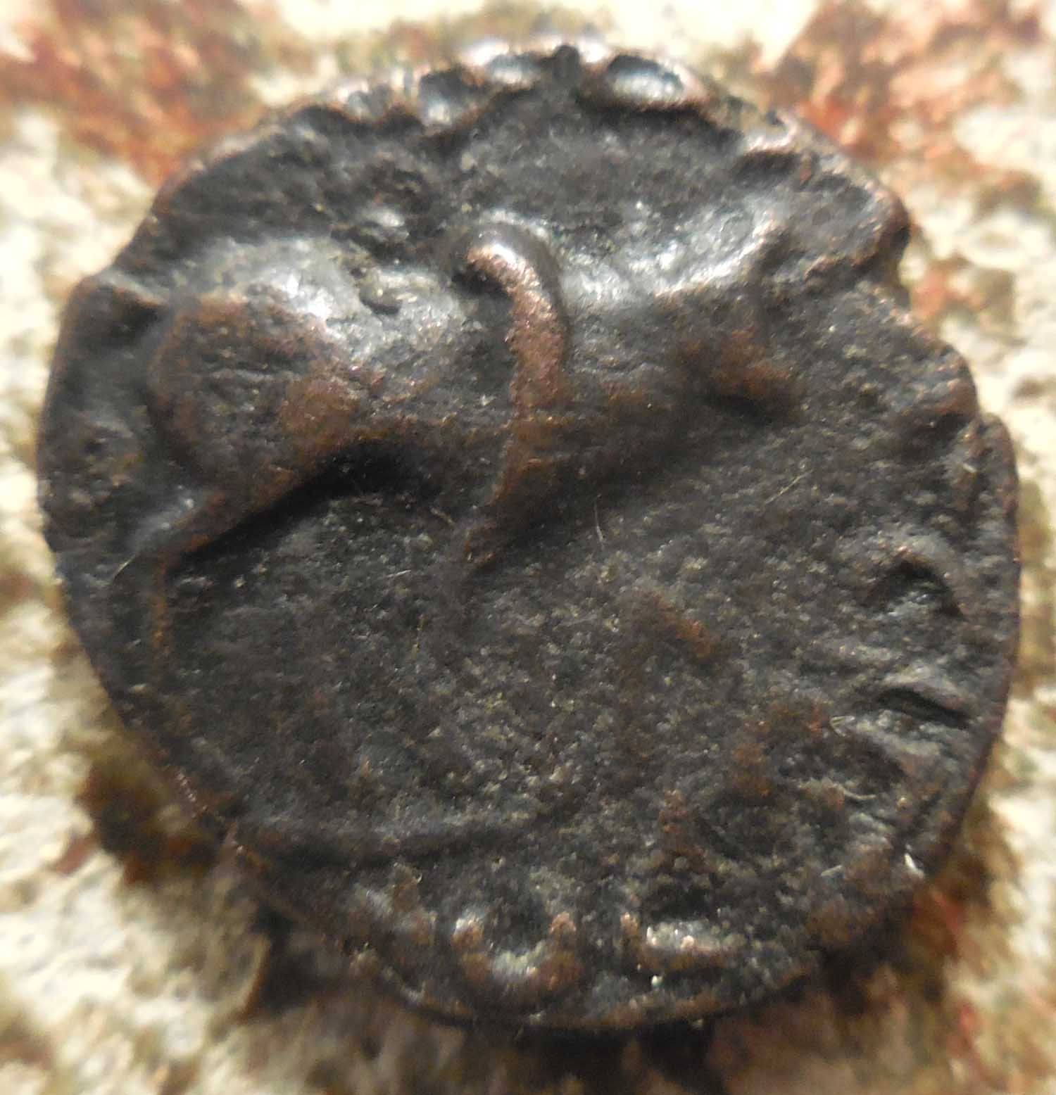 Neat-Camel!-Kushans.-Kujula-Kadphises,-1-40-Ad.-Dichalkon-Bull-/-Camel: