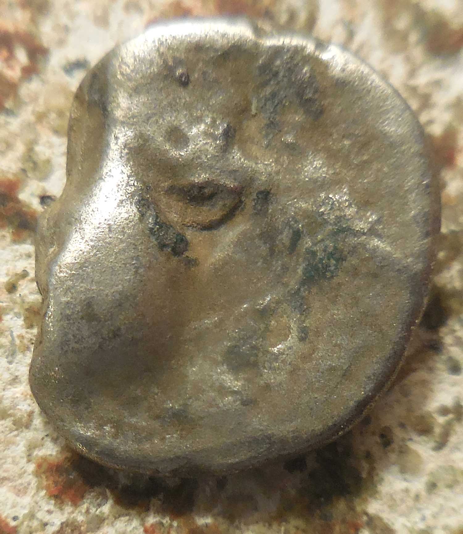 Today's-Challenge-Coin:-Greek-Silver,-11.5mm,-0.70-Grams