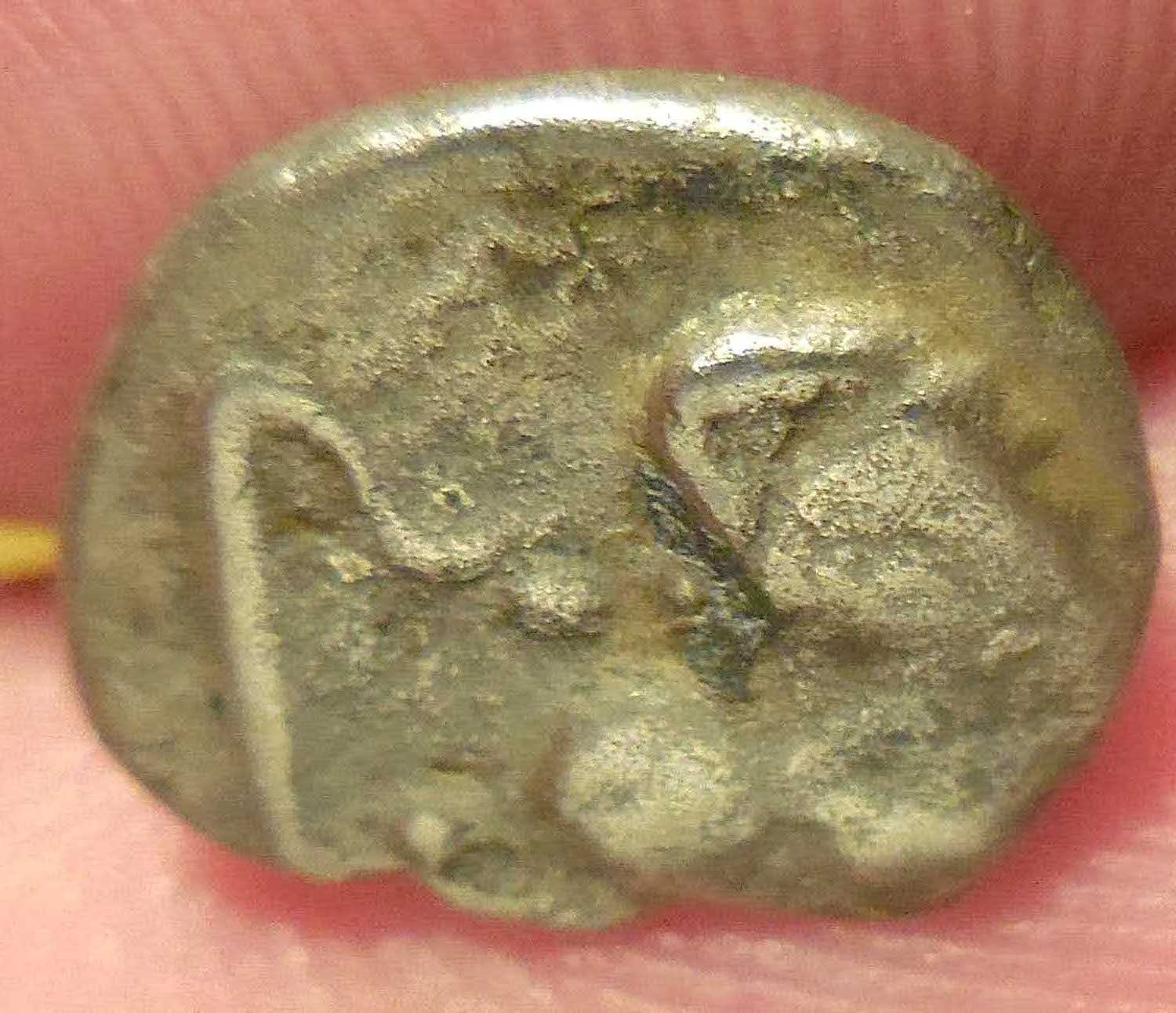 Today's-Challenge-Coin:-Greek-Silver,-11.5mm,-0.70-Grams