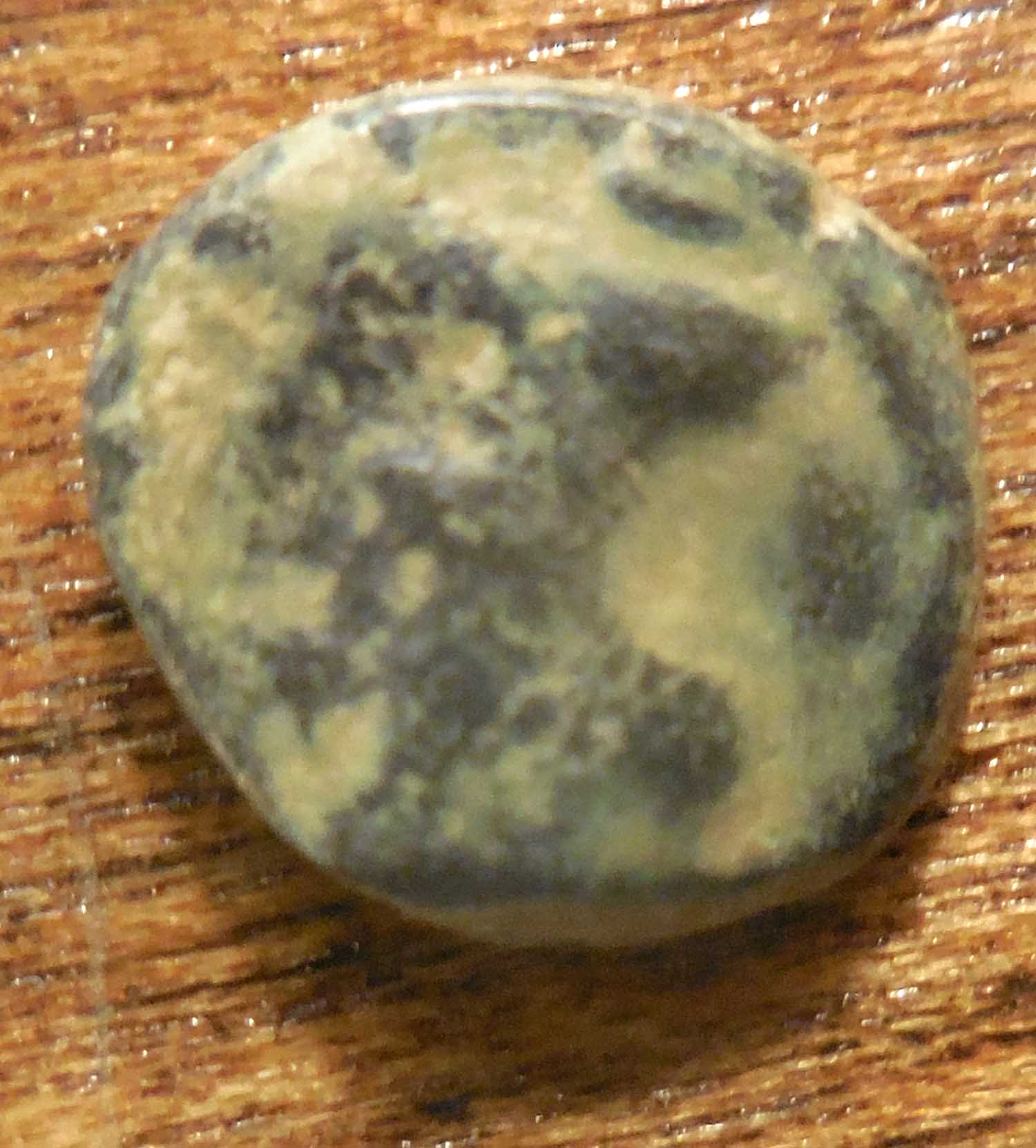 10-MM,-0.96-Grams,-Greek-Bronze,-Hermes-Caduceus?-Sharp-Letters-So-Easy-ID?
