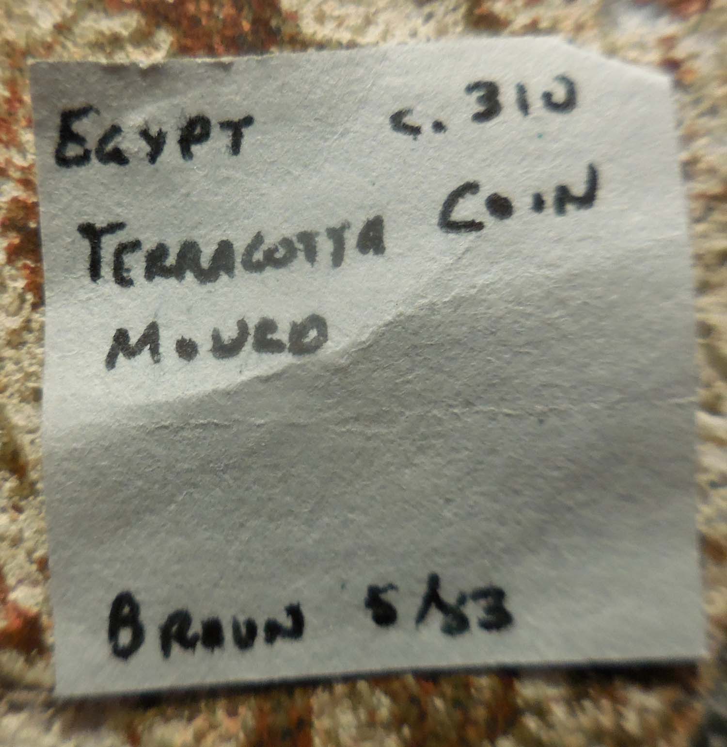 First-I-Have-Seen-These:--Terracotta-Coin-Molds-From-310-Ad-Alexandria: