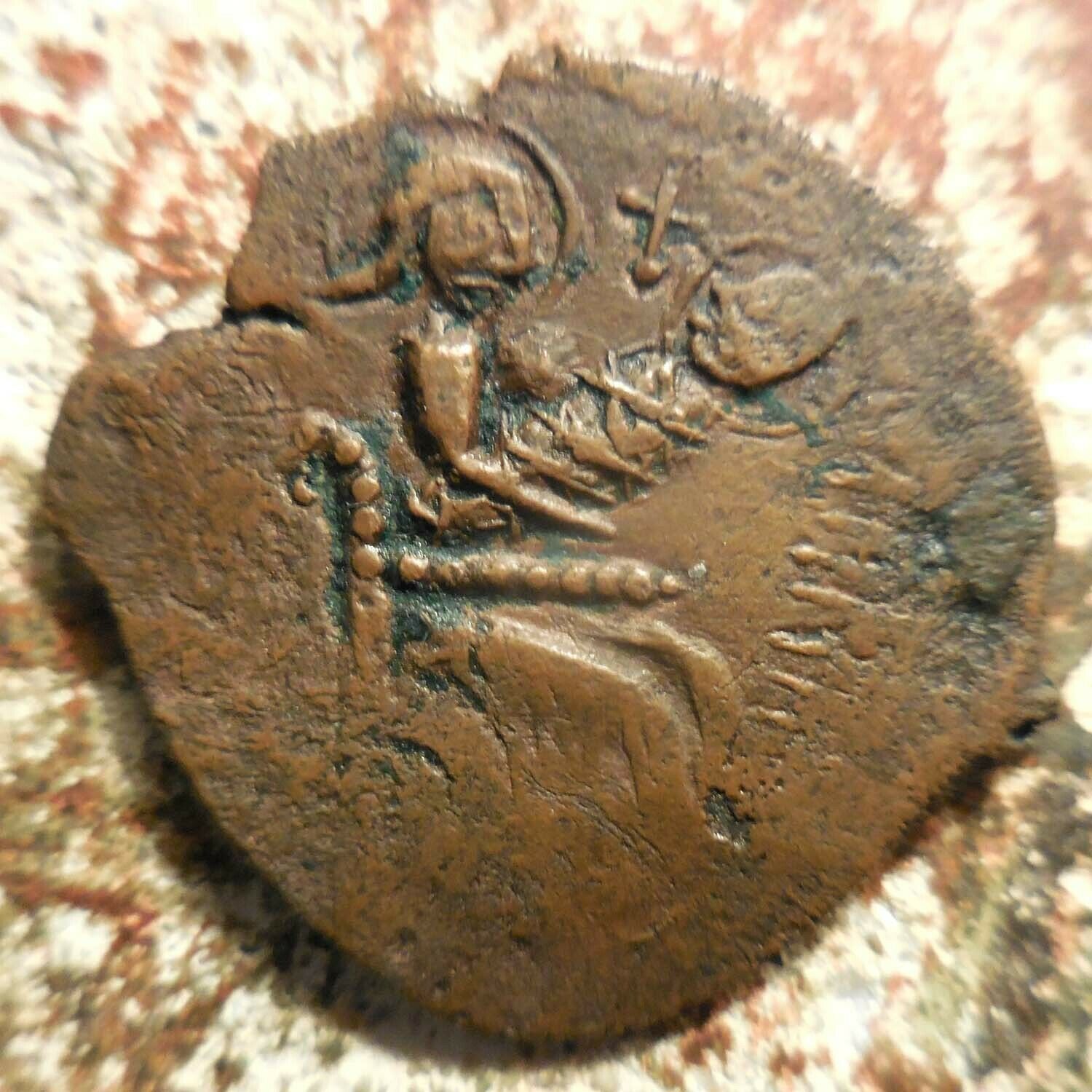 Lovely-Facing-Quadriga-Scene:-Silvered-Probus-Antoninianus-23mm-3.8g