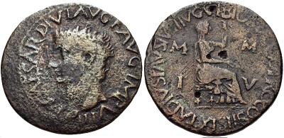 Cool-Dupondius-Of-Augustus-With-