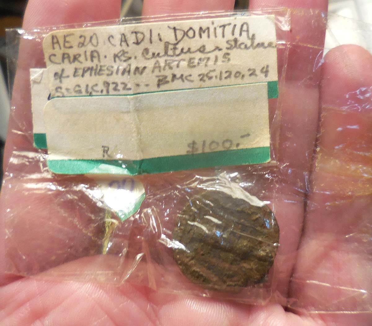 No-Id,-Old-Estate-Coin,-Tag-Says-Artemis-Ephesia-Of-Kadi?