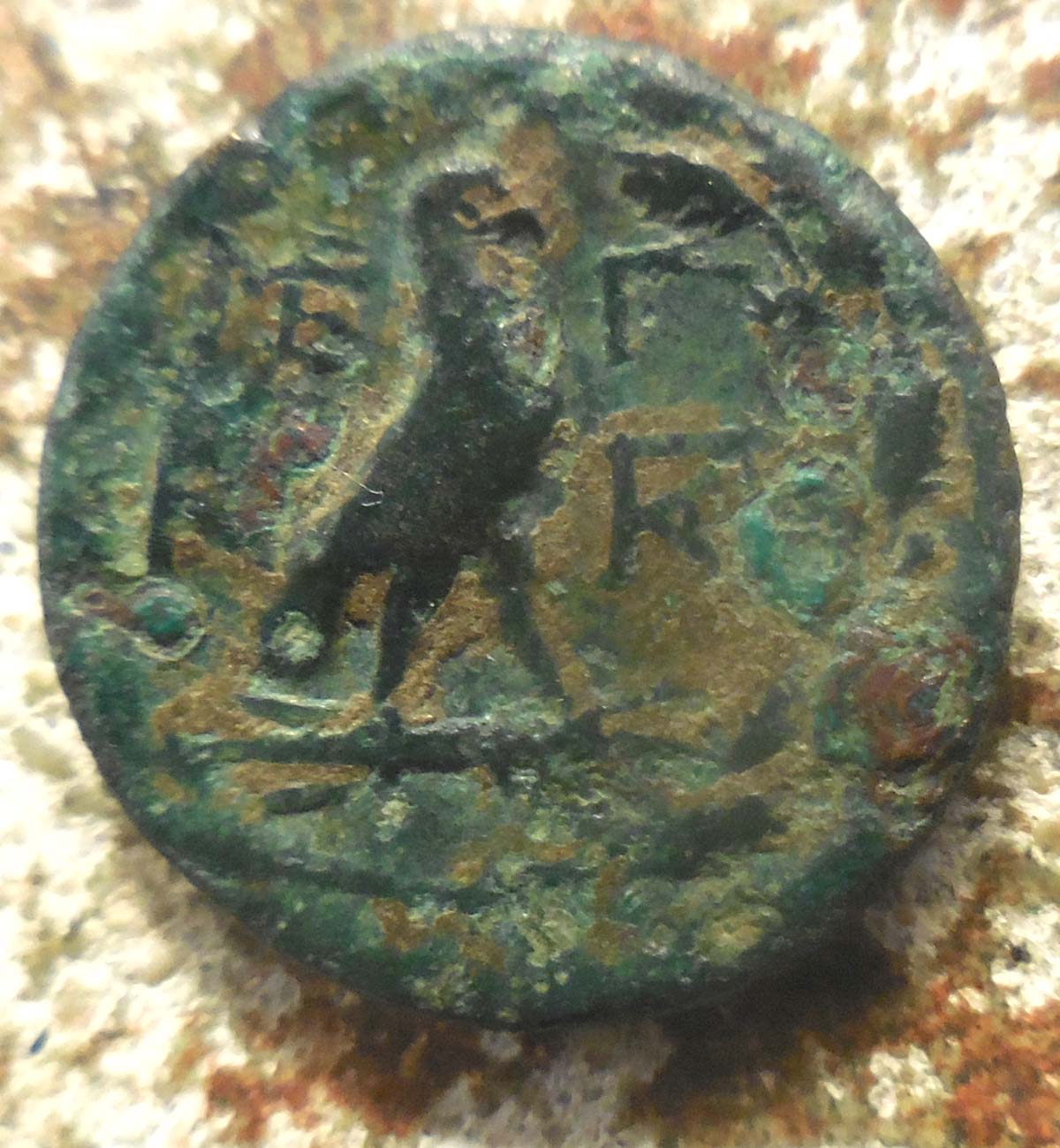 Arkadia-Megalopolis-80-50-B-C-Trichalkon-Zeus-/-Eagle