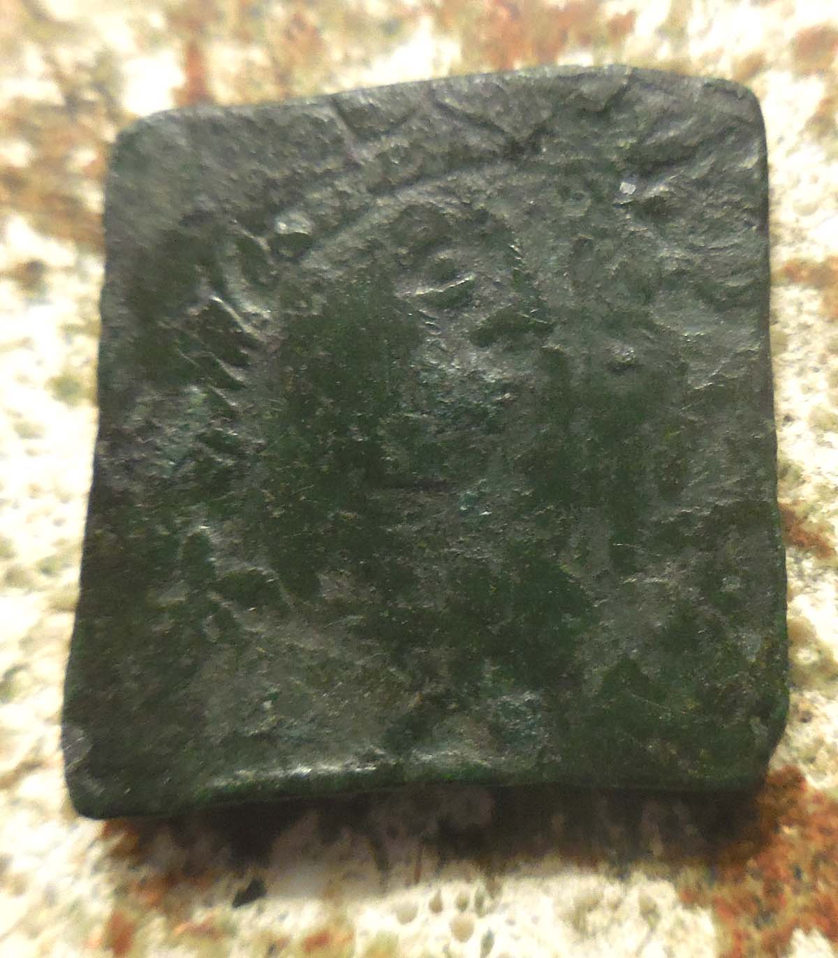Rare:-Anastasius-I.-498-518-Ad-Exagium-Solidi-Weight-Cut-From-Follis,-4.00g