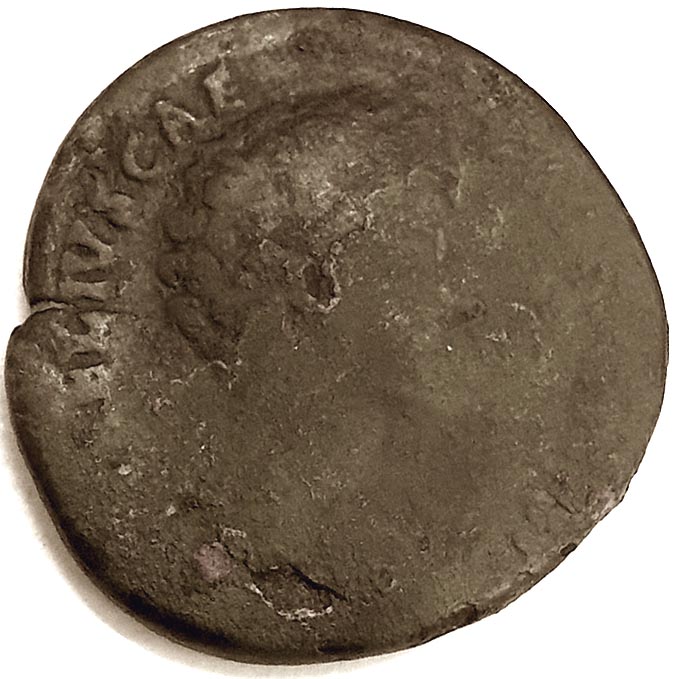 Roman-Sesterce,-Aurelius?