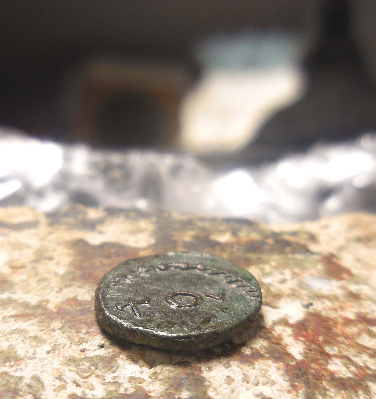 Justinian-I,-527-565-Ad-Ae-Nummus-0.54g.-539-542-Ad-Carthage.