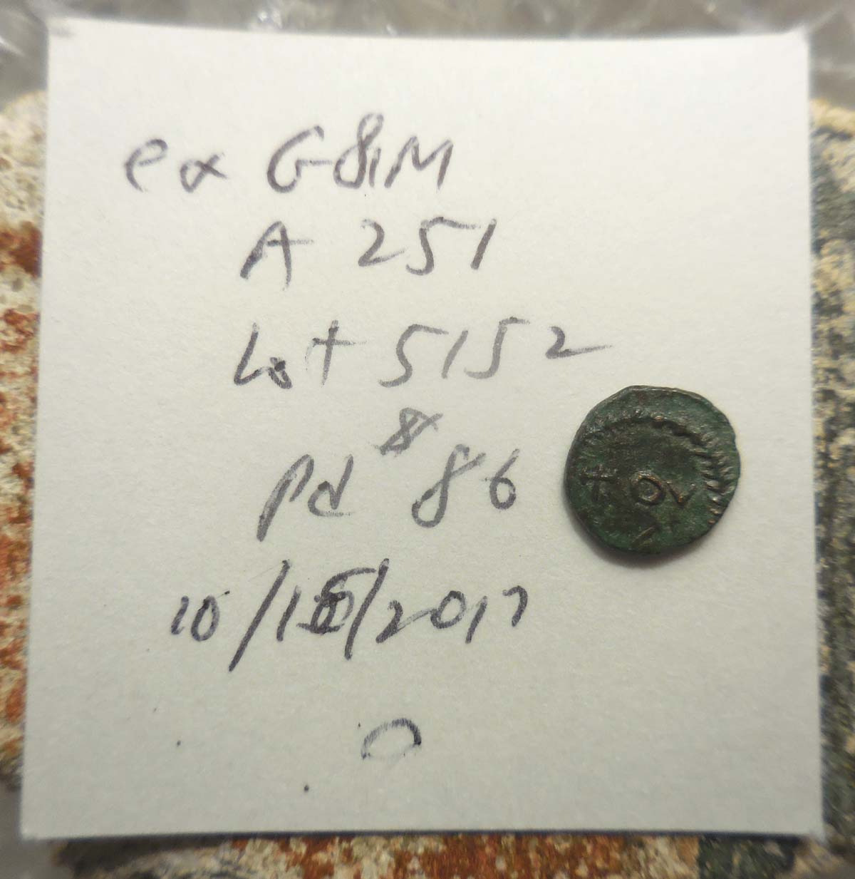 Justinian-I,-527-565-Ad-Ae-Nummus-0.54g.-539-542-Ad-Carthage.