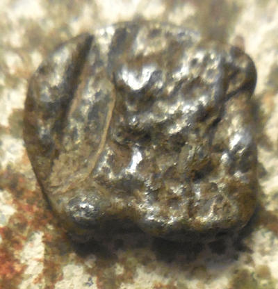 12-MM,-1.59-G,-Silver-Greek-From-A-Roma-UK-Lot.