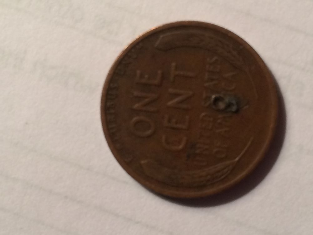 1935-Penny-With-9-Struck-On-Back