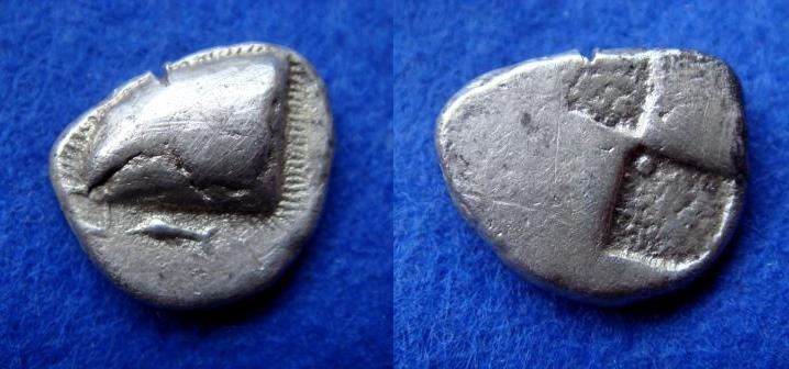 Diobol-From-Moesia,-Istros