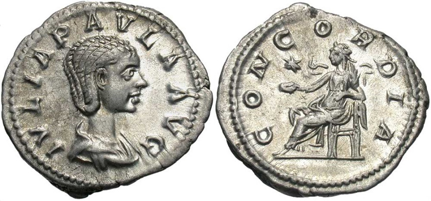 Women-Of-Rome-�-Julia-Paula,-First-Wife-Of-Elagabalus
