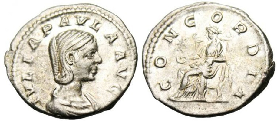 Women-Of-Rome-�-Julia-Paula,-First-Wife-Of-Elagabalus